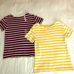 Women’s Nautical Striped Shirts ⭐️2 for $18⭐️